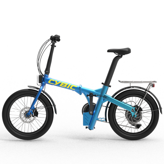 20' Folding Lithium Battery Light Bicycle, Hibird, Cybic