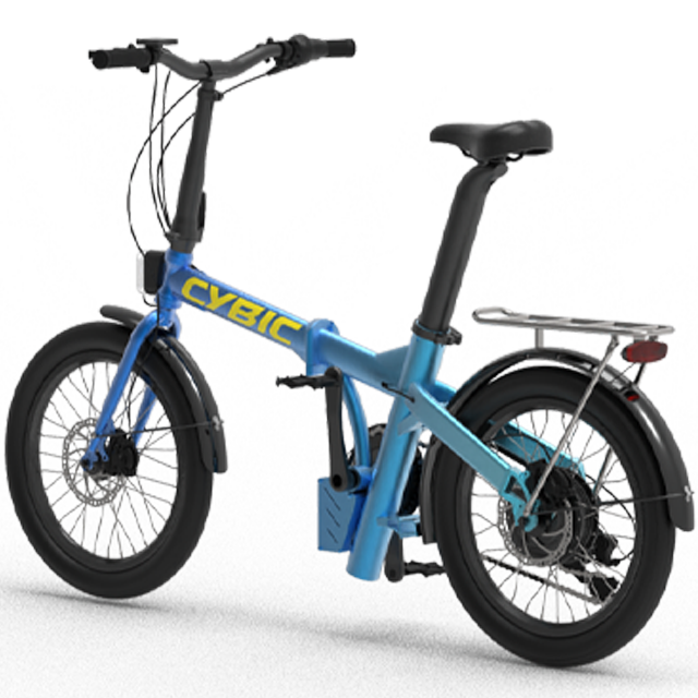 20' Folding Lithium Battery Light Bicycle, Hibird, Cybic