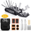 Bicycle repair kit tire repair tool combination/car repair kit